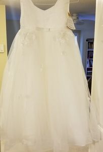 Girls bridal dress